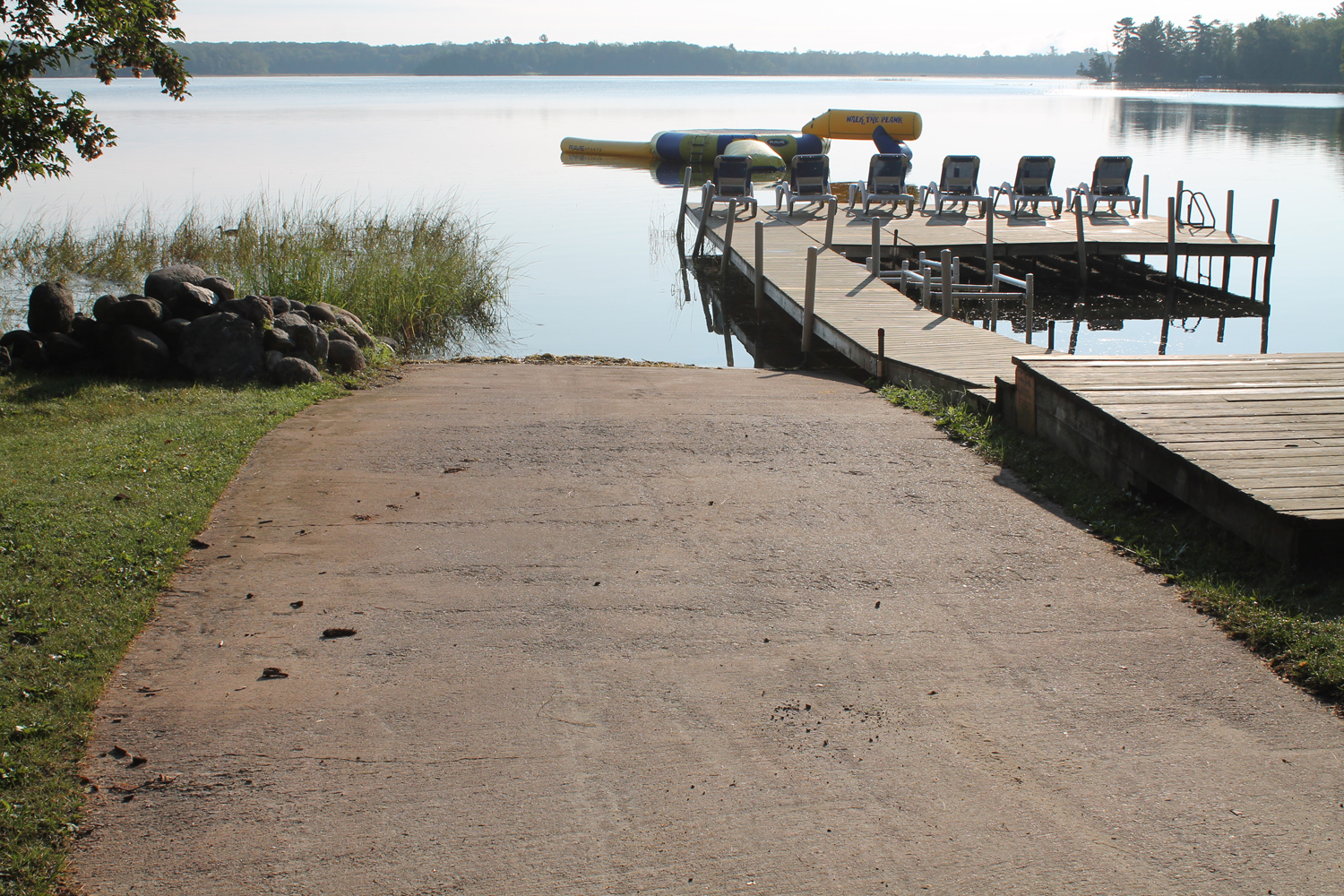 Guests can requet use of our Private Boat Launch at Broadwater Lodge