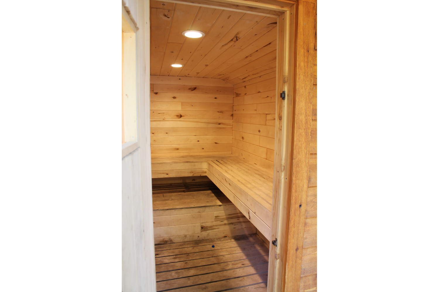 Relax in the Sauna at Broadwater Lodge