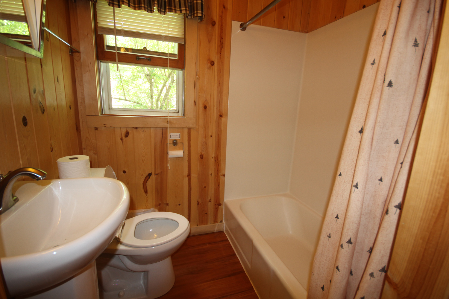 Full bathroom with tub / shower
