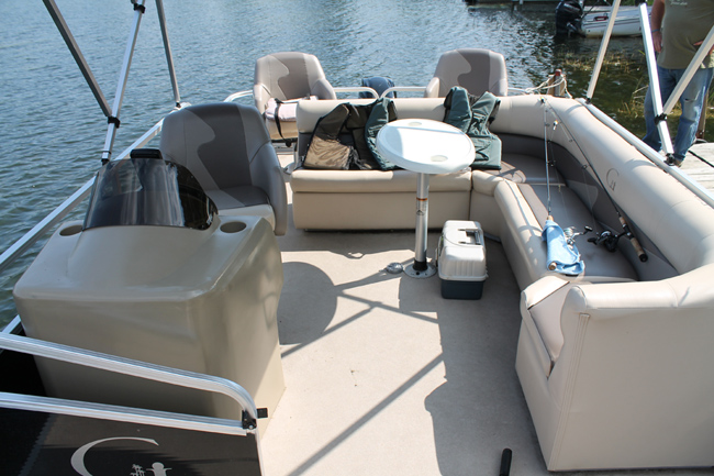 Your Boat is already at the dock when you rent from Broadwater Lodge